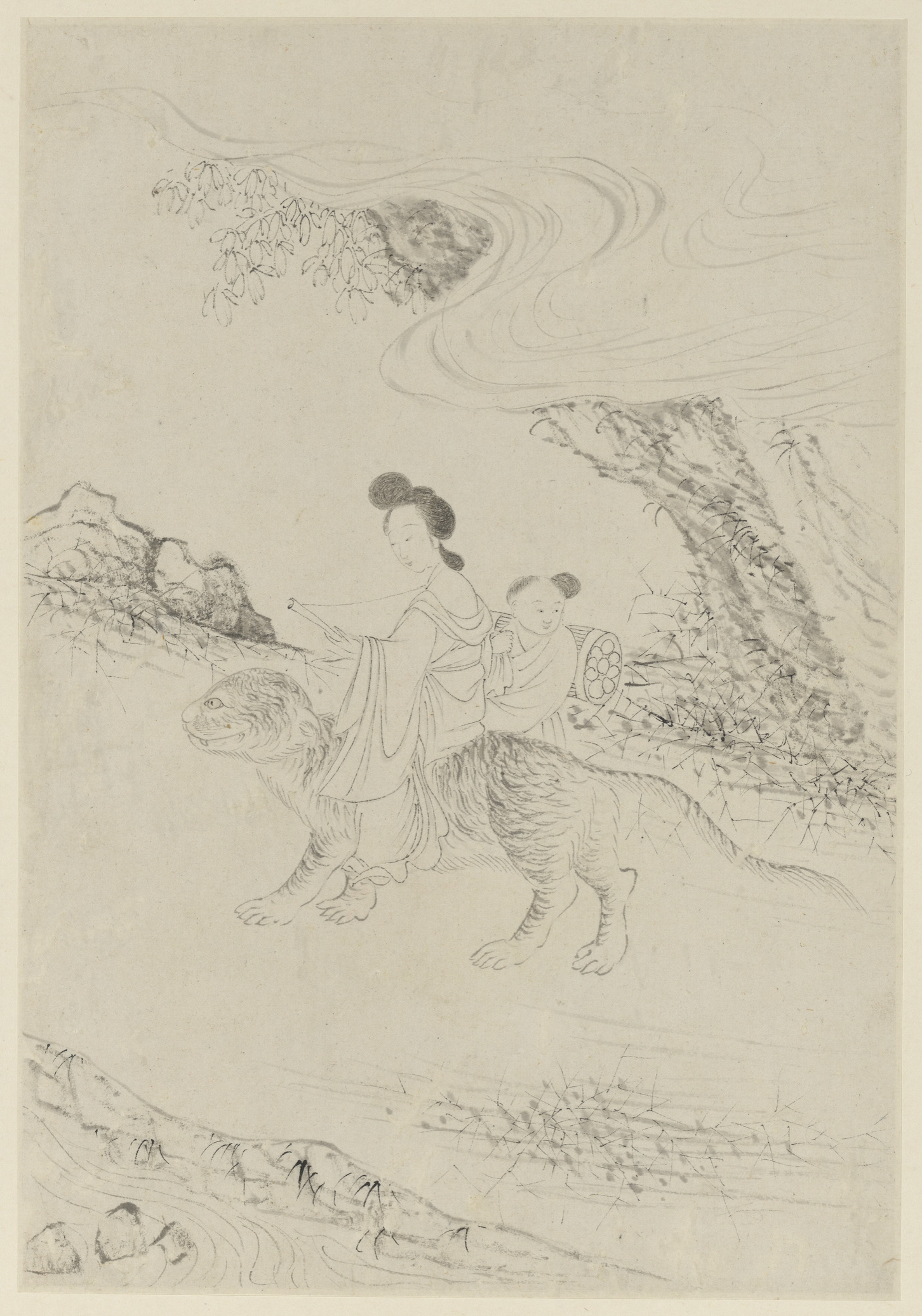 吴彩鸾画像