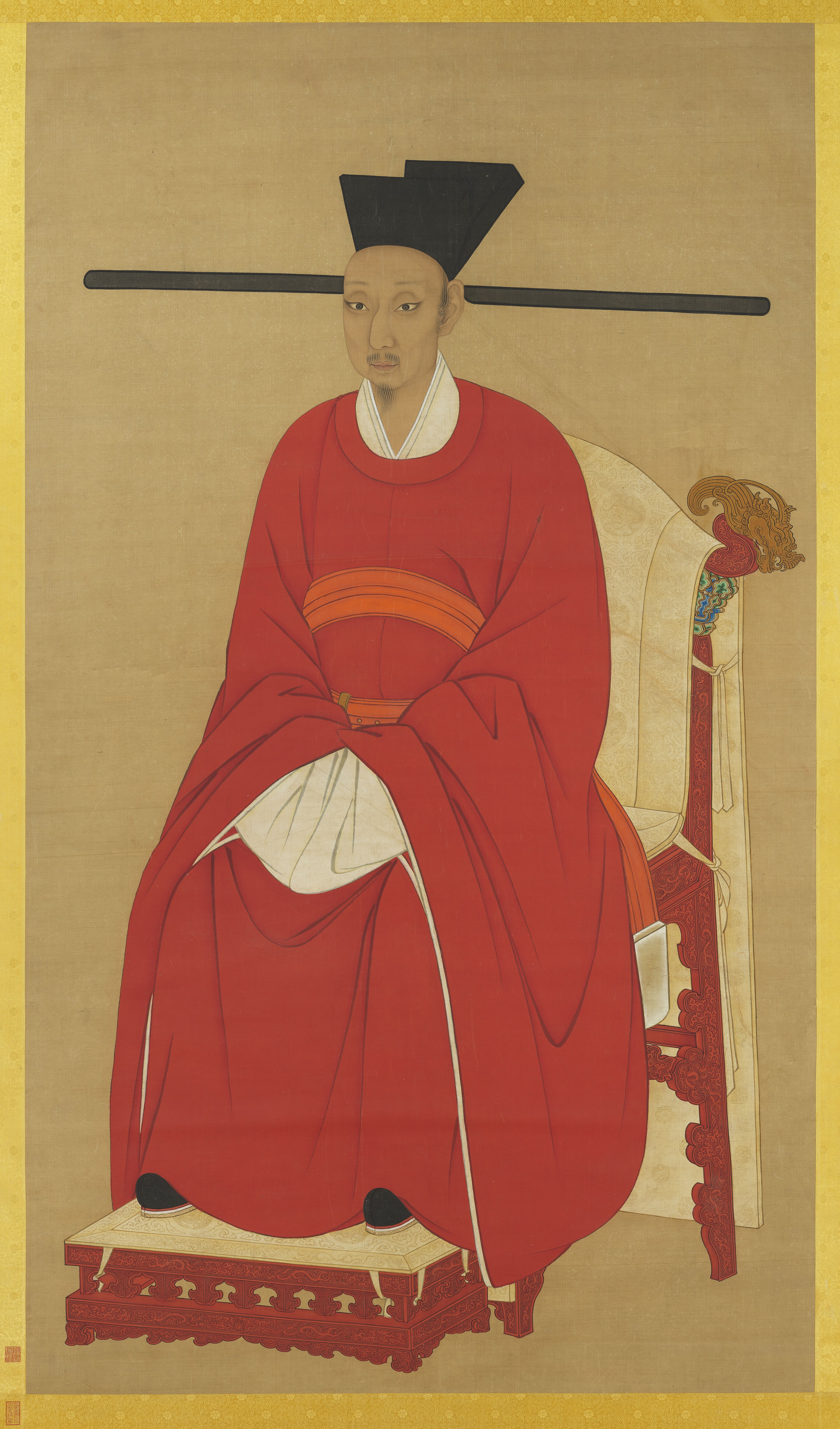 宋宁宗画像