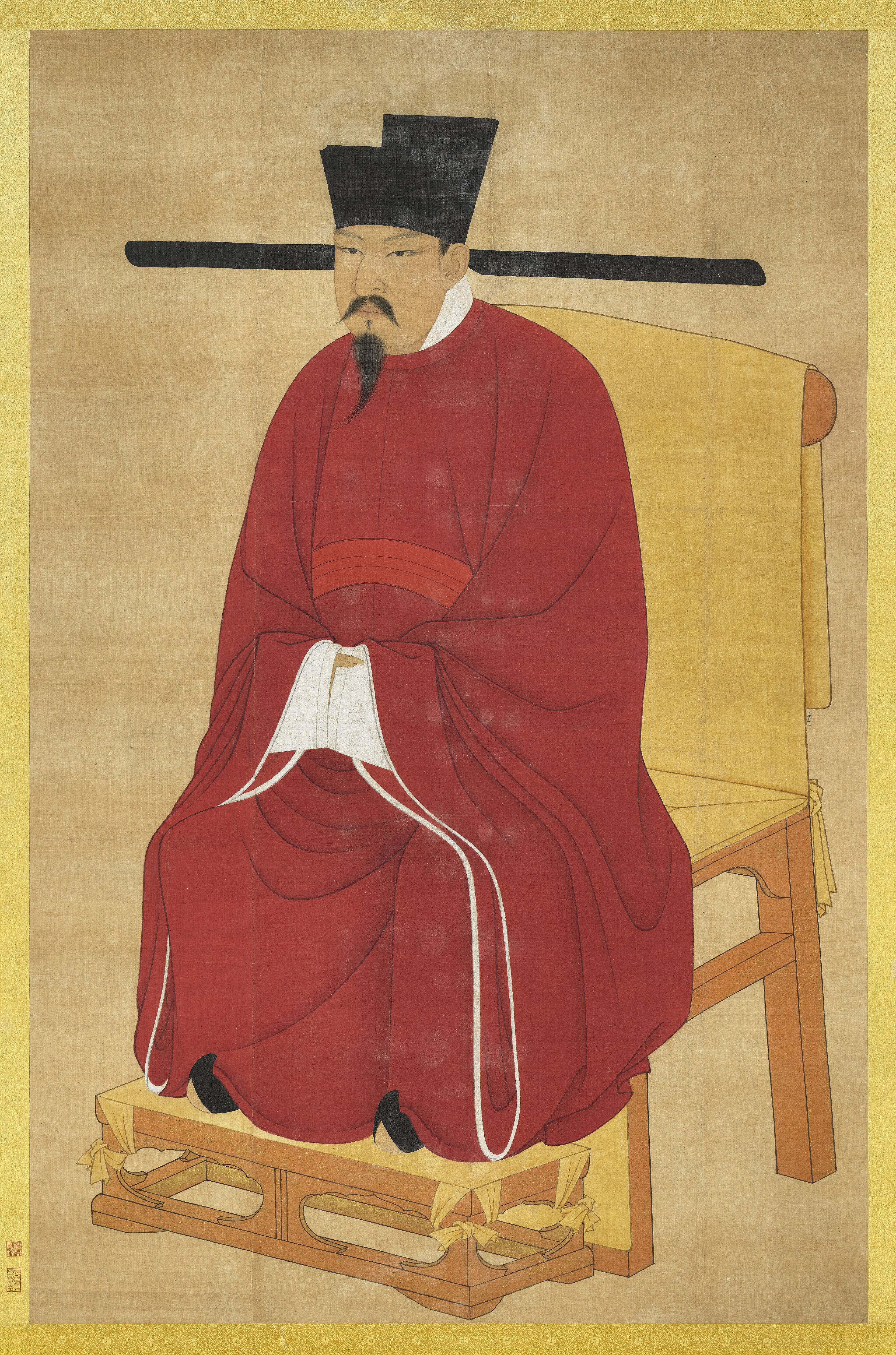 宋神宗画像