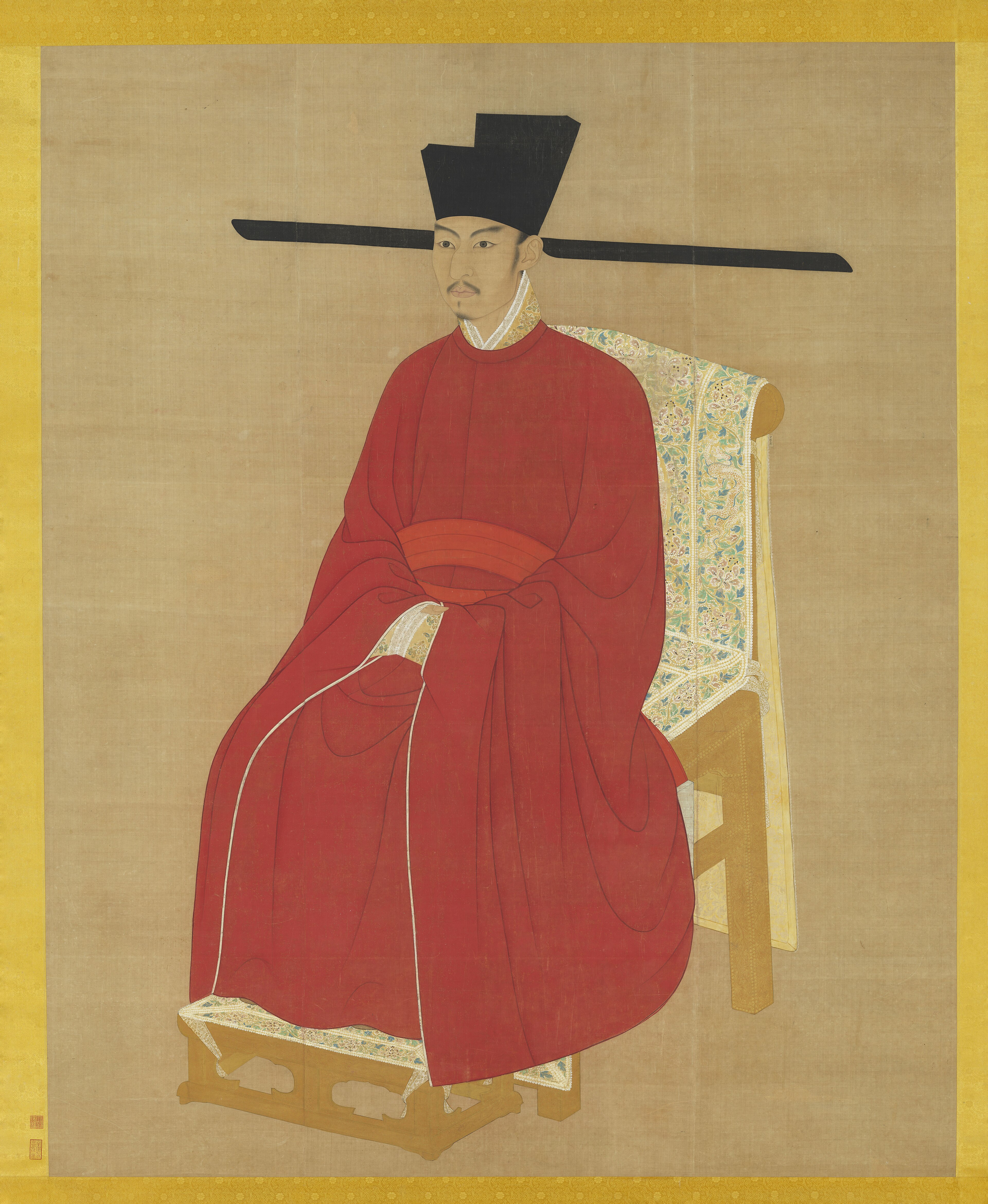 宋哲宗画像