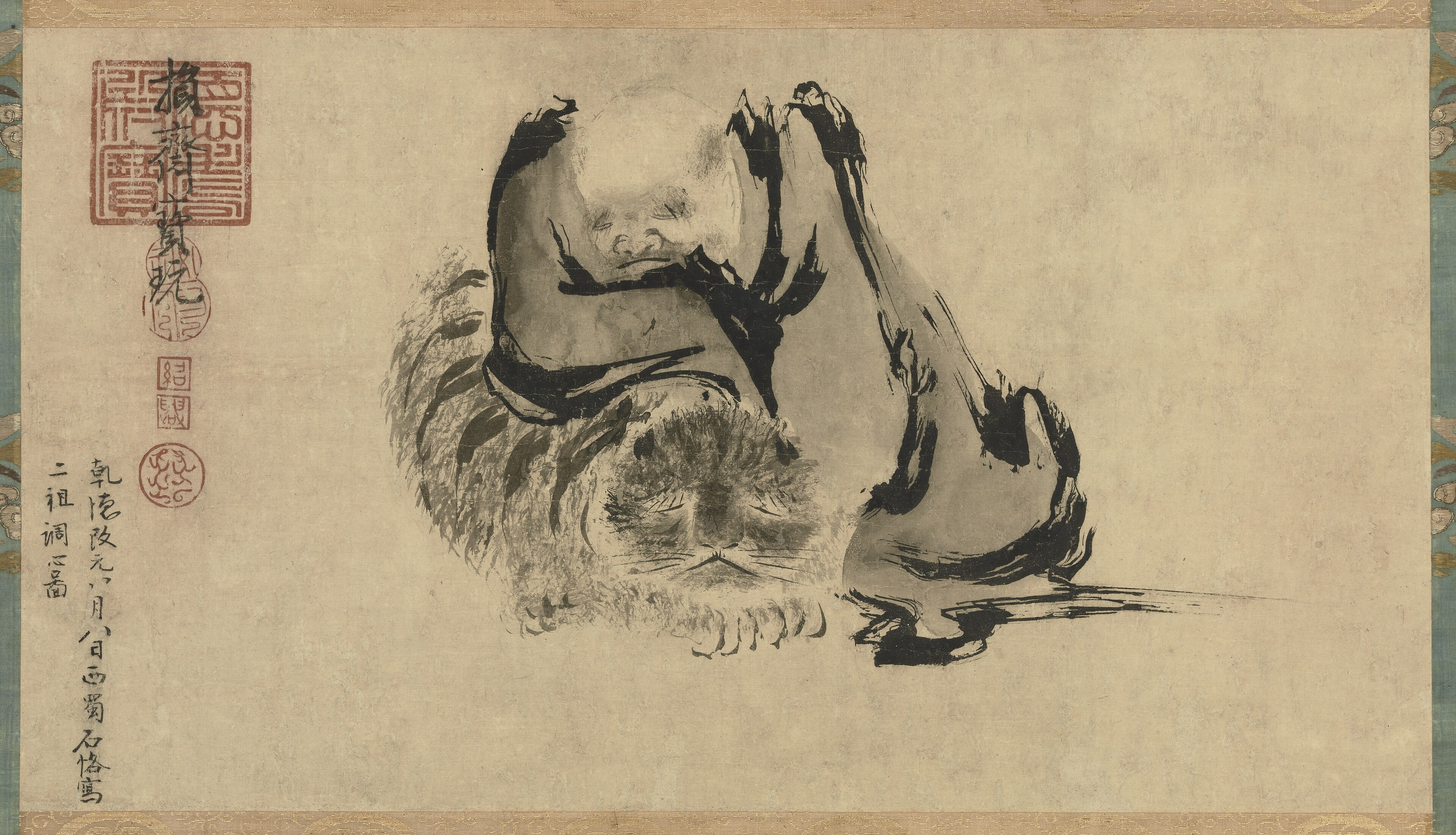 丰干画像