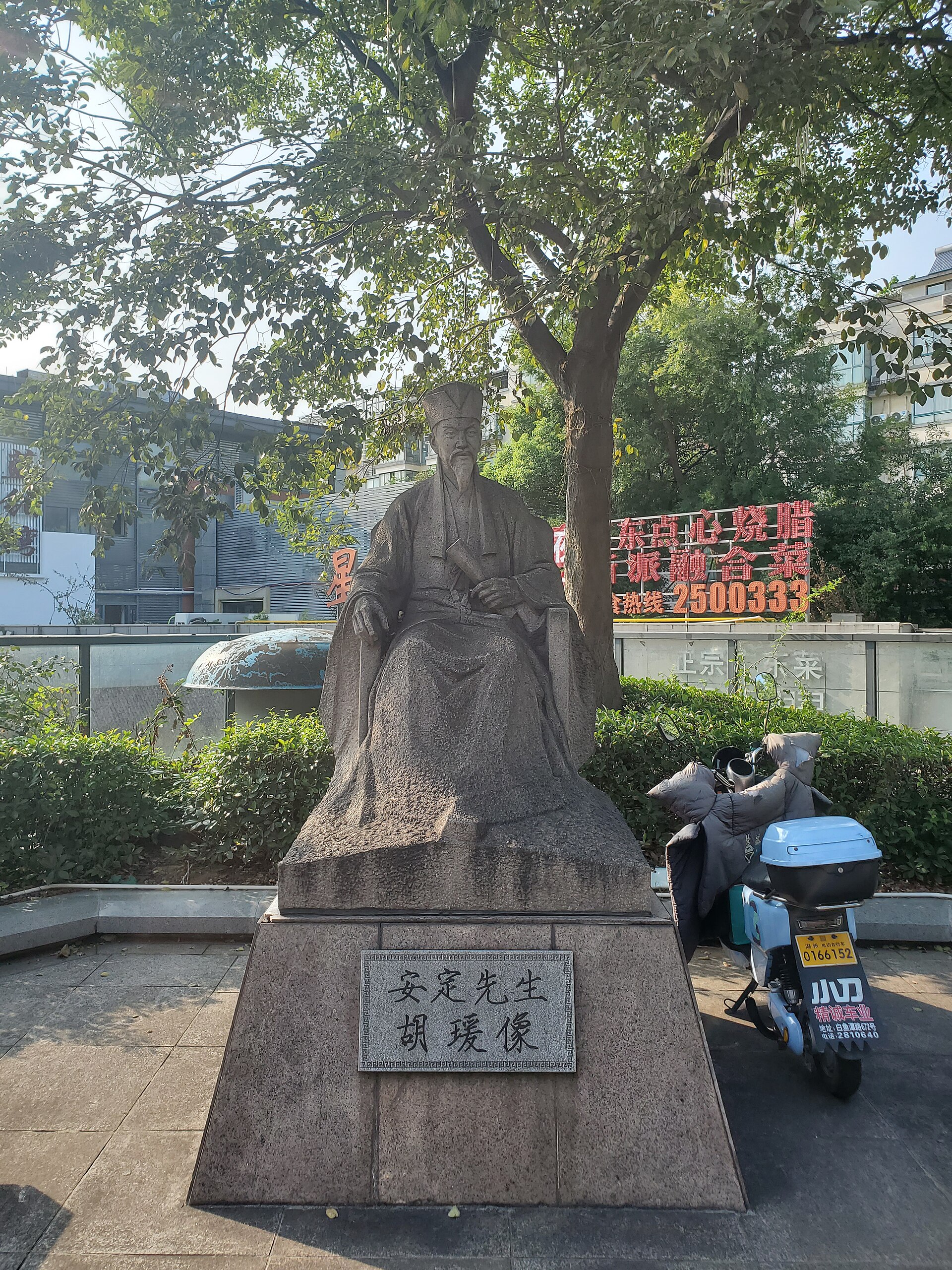 胡瑗画像